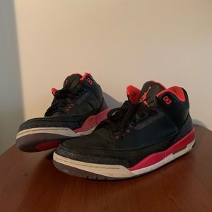 Crimson 3s Jordan’s